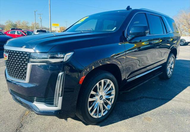 used 2021 Cadillac Escalade car, priced at $73,900