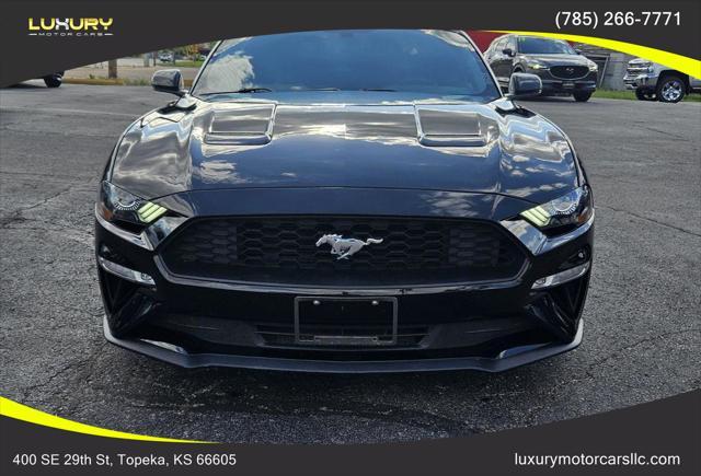 used 2018 Ford Mustang car, priced at $17,995