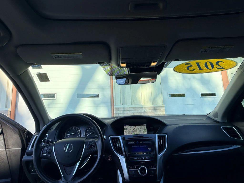 used 2015 Acura TLX car, priced at $17,495