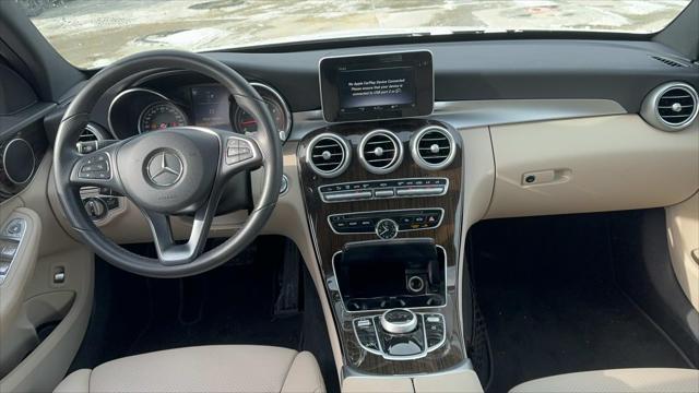 used 2018 Mercedes-Benz C-Class car, priced at $20,590