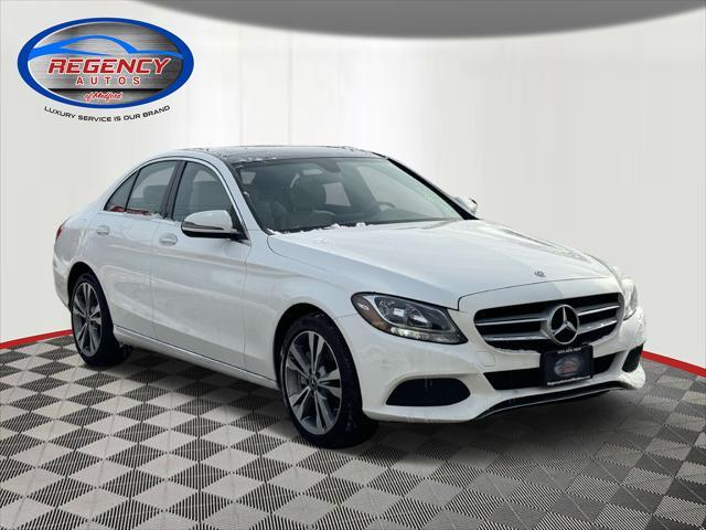 used 2018 Mercedes-Benz C-Class car, priced at $20,590