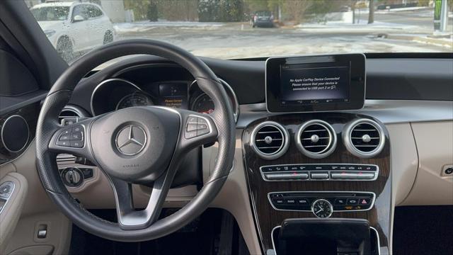 used 2018 Mercedes-Benz C-Class car, priced at $20,590