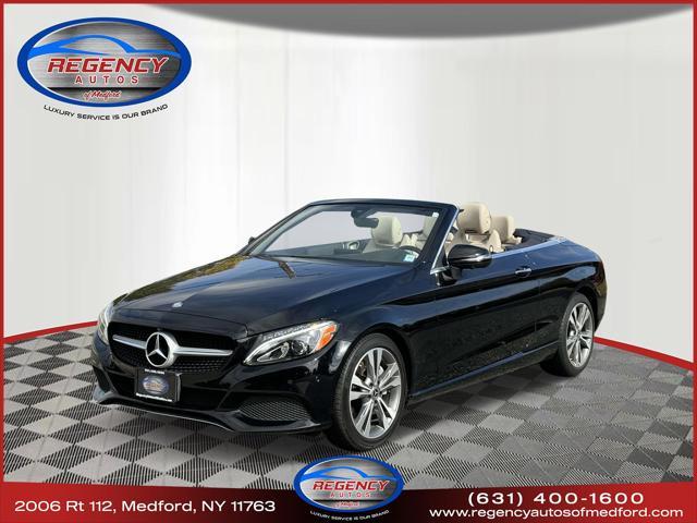 used 2017 Mercedes-Benz C-Class car, priced at $26,990