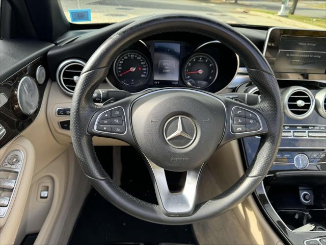 used 2017 Mercedes-Benz C-Class car, priced at $26,990