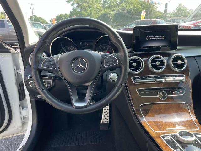 used 2017 Mercedes-Benz C-Class car, priced at $14,990