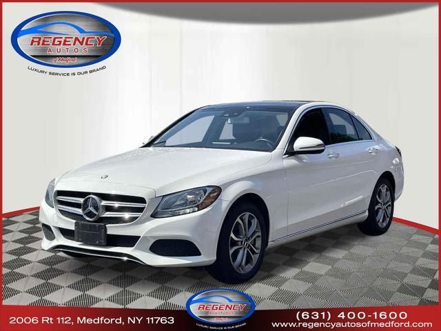 used 2017 Mercedes-Benz C-Class car, priced at $14,990