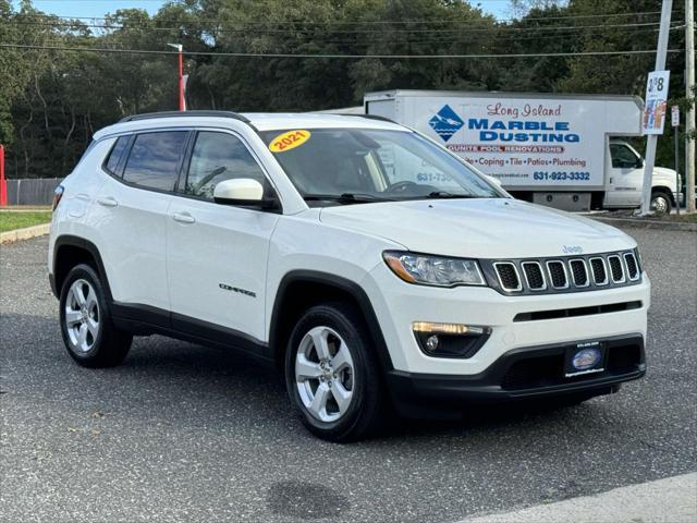 used 2021 Jeep Compass car, priced at $17,290