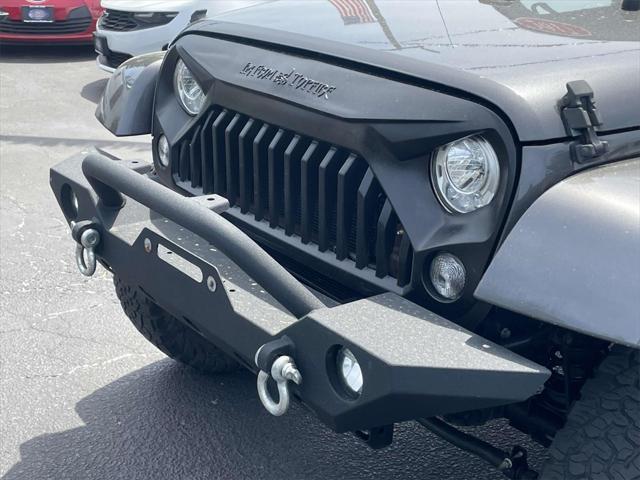 used 2017 Jeep Wrangler Unlimited car, priced at $16,890