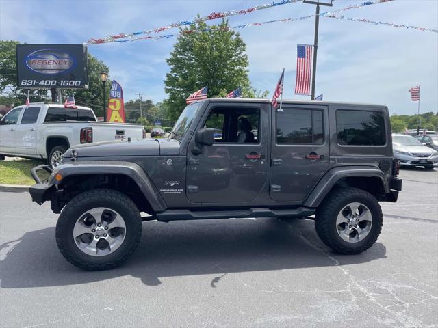 used 2017 Jeep Wrangler Unlimited car, priced at $16,890