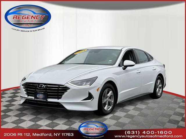 used 2021 Hyundai Sonata car, priced at $13,390