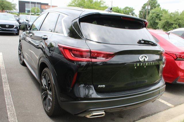 used 2022 INFINITI QX50 car, priced at $31,499