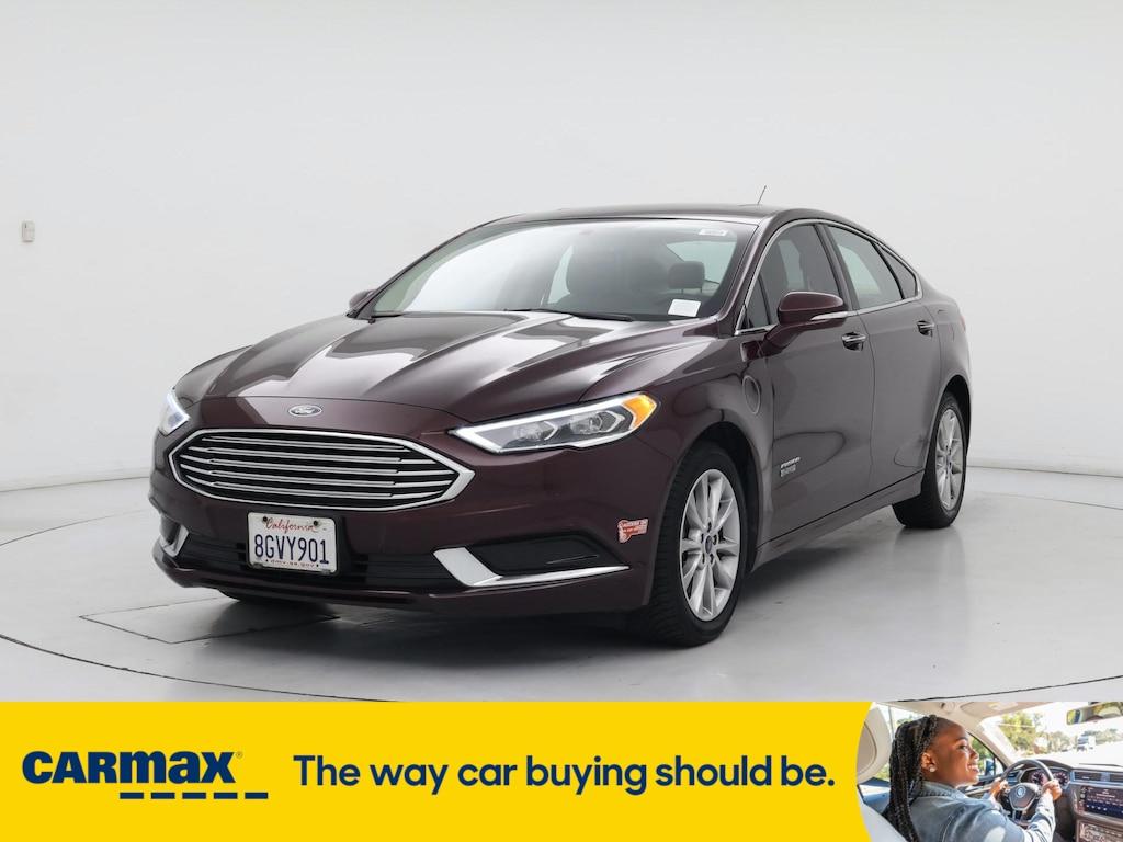 used 2018 Ford Fusion Energi car, priced at $15,998