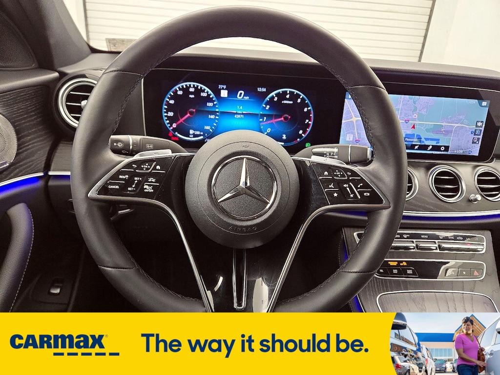 used 2022 Mercedes-Benz E-Class car, priced at $35,998