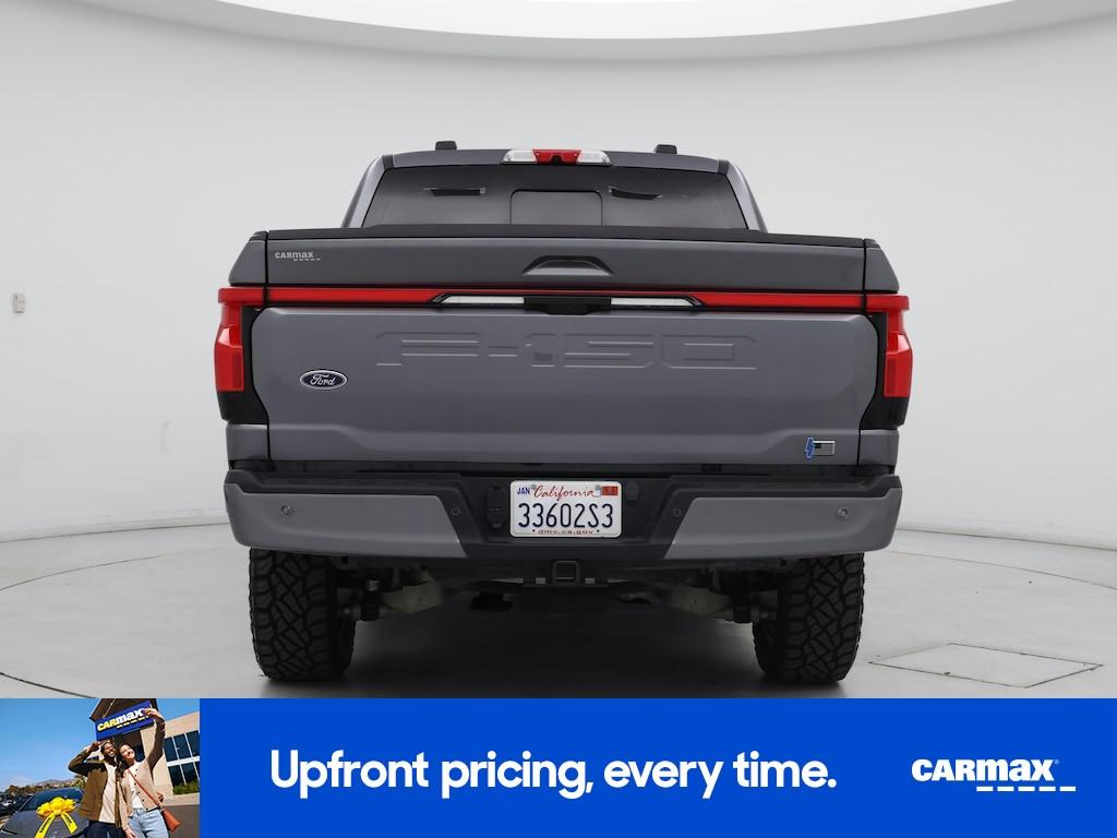 used 2022 Ford F-150 Lightning car, priced at $45,998