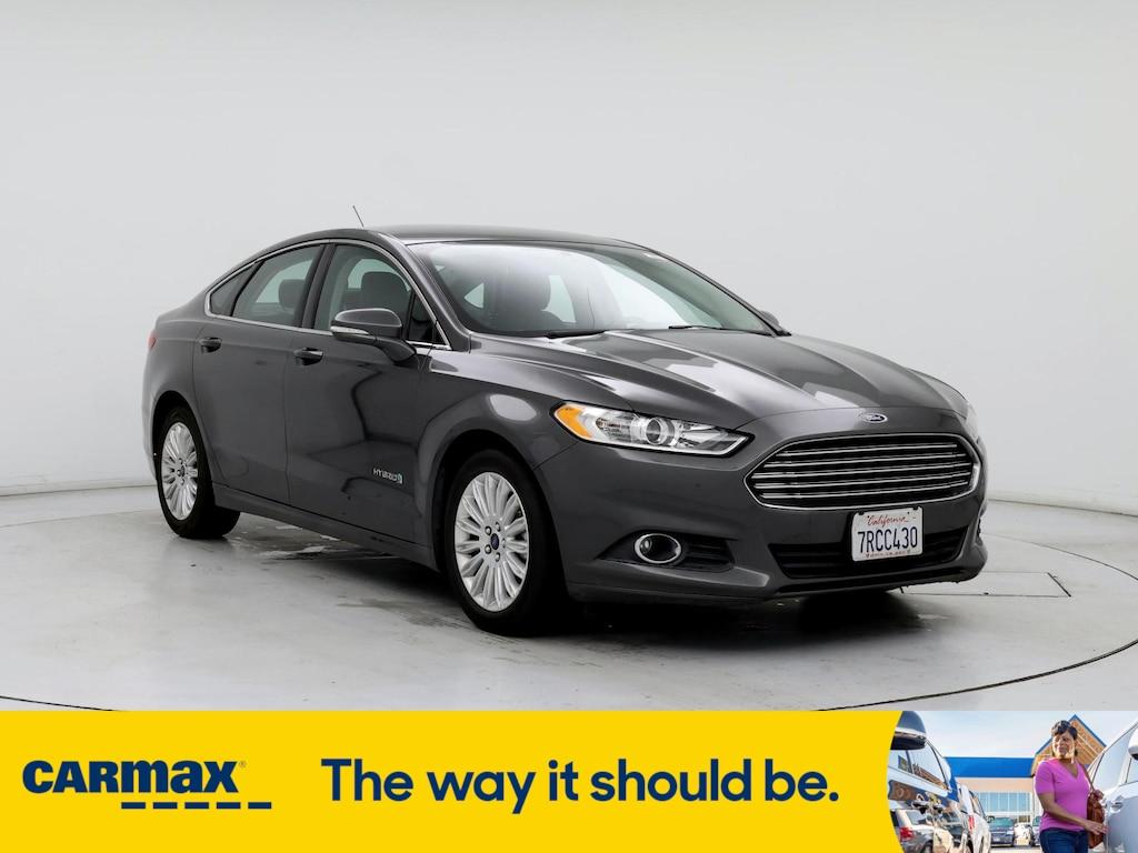 used 2016 Ford Fusion Hybrid car, priced at $14,599