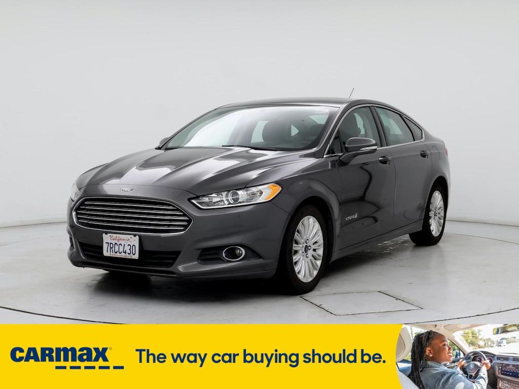 used 2016 Ford Fusion Hybrid car, priced at $14,599