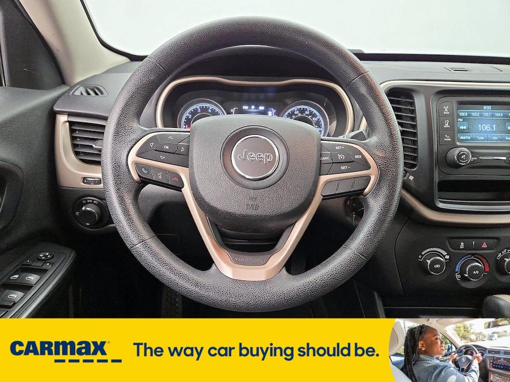 used 2015 Jeep Cherokee car, priced at $14,599