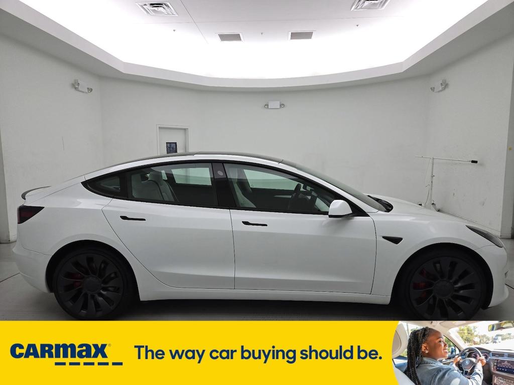 used 2023 Tesla Model 3 car, priced at $35,998