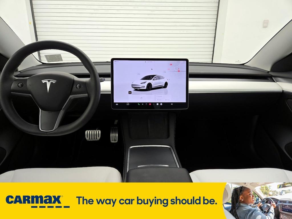 used 2023 Tesla Model 3 car, priced at $35,998