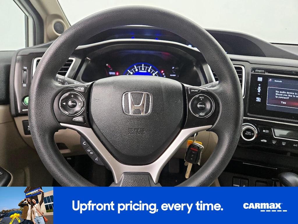 used 2015 Honda Civic car, priced at $15,998
