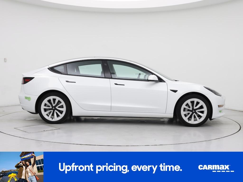 used 2022 Tesla Model 3 car, priced at $28,998