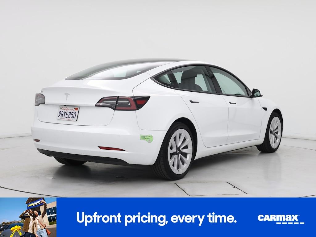 used 2022 Tesla Model 3 car, priced at $28,998