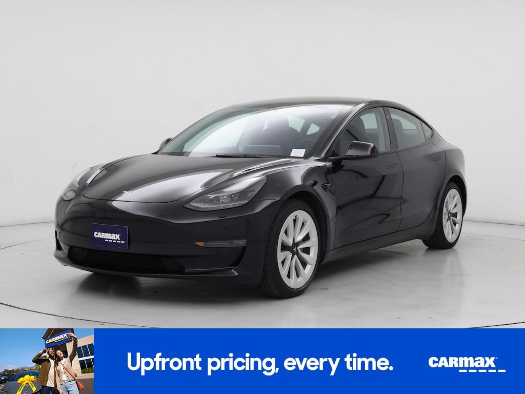used 2022 Tesla Model 3 car, priced at $26,998