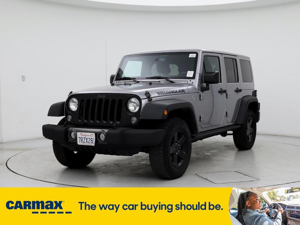 used 2016 Jeep Wrangler car, priced at $21,998