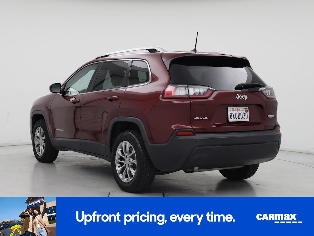 used 2021 Jeep Cherokee car, priced at $18,998