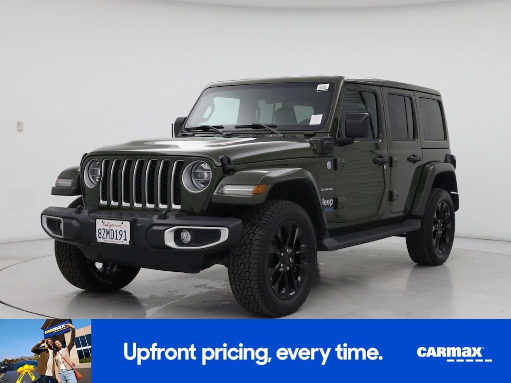 used 2021 Jeep Wrangler Unlimited 4xe car, priced at $30,998