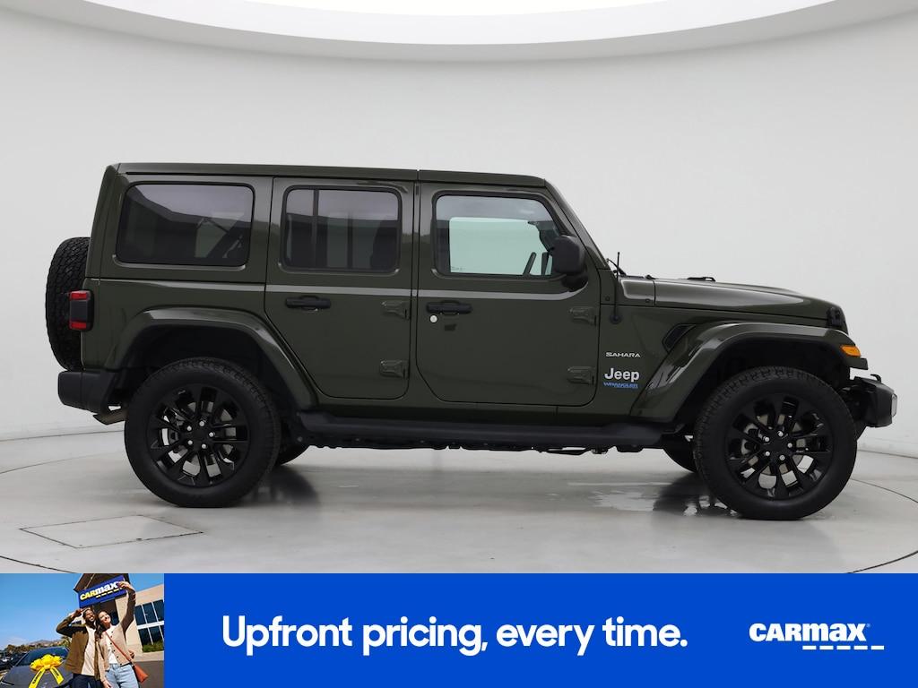 used 2021 Jeep Wrangler Unlimited 4xe car, priced at $30,998