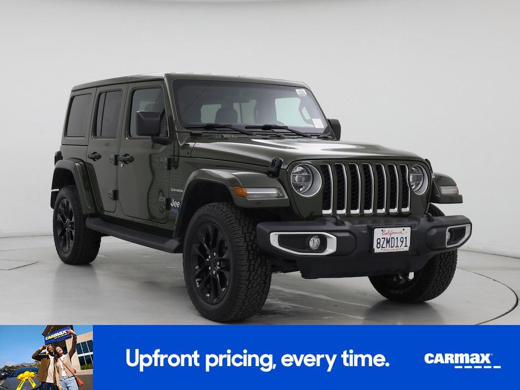 used 2021 Jeep Wrangler Unlimited 4xe car, priced at $30,998