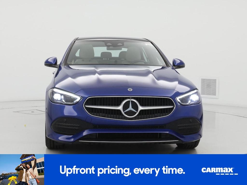 used 2022 Mercedes-Benz C-Class car, priced at $35,998