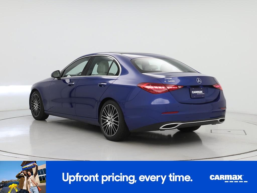 used 2022 Mercedes-Benz C-Class car, priced at $35,998