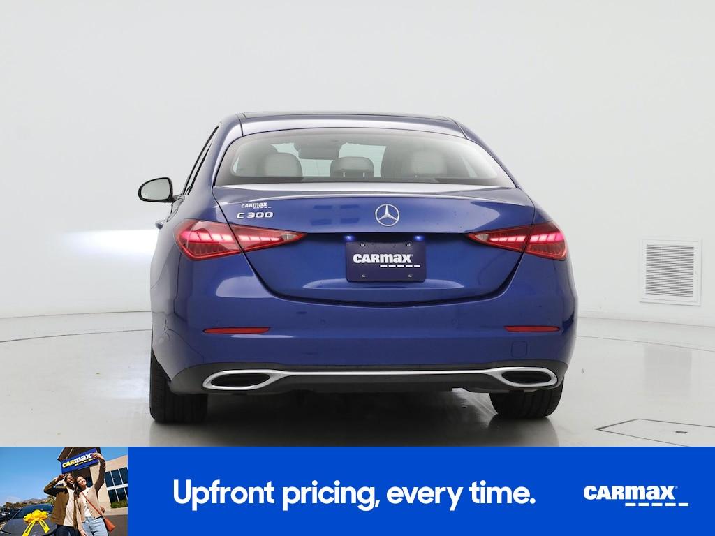 used 2022 Mercedes-Benz C-Class car, priced at $35,998