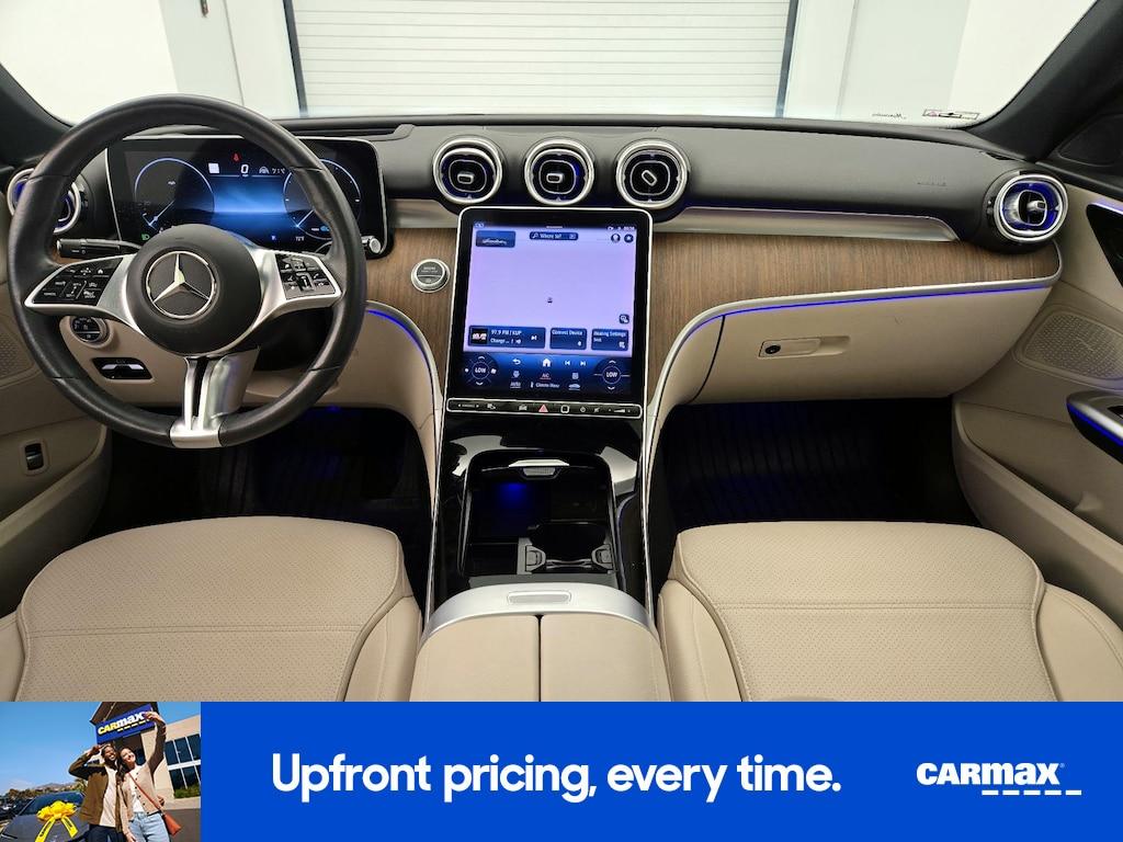 used 2022 Mercedes-Benz C-Class car, priced at $35,998