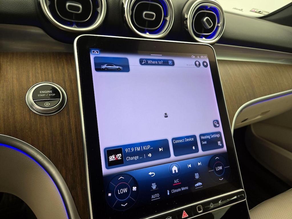 used 2022 Mercedes-Benz C-Class car, priced at $35,998