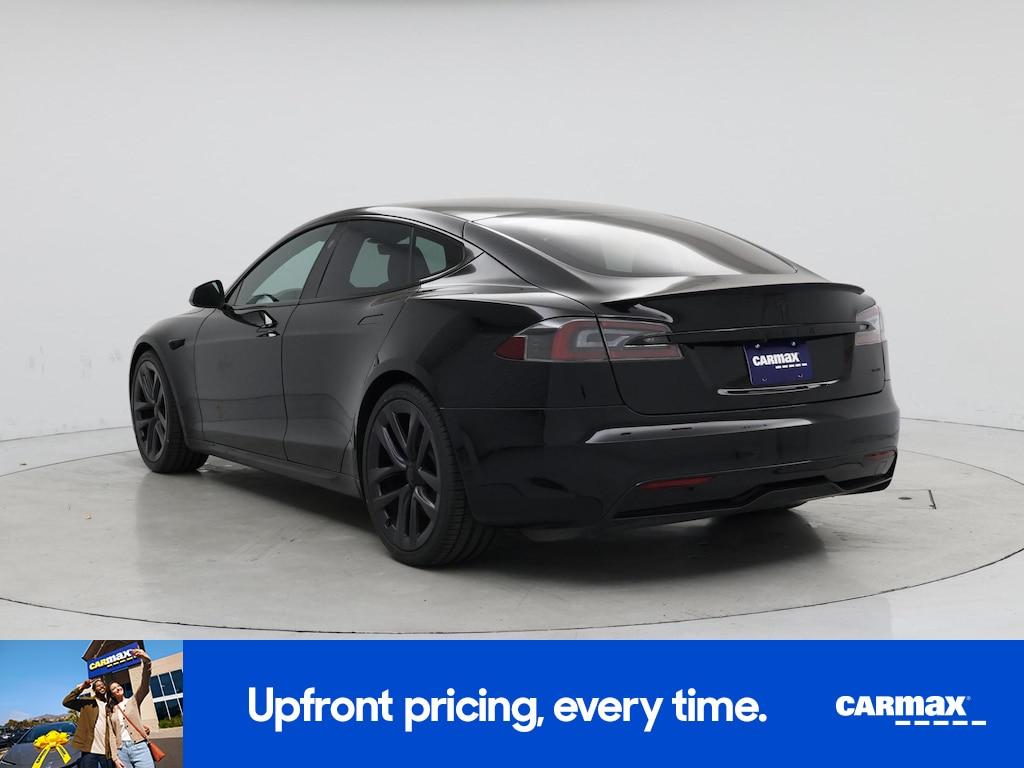 used 2021 Tesla Model S car, priced at $58,998