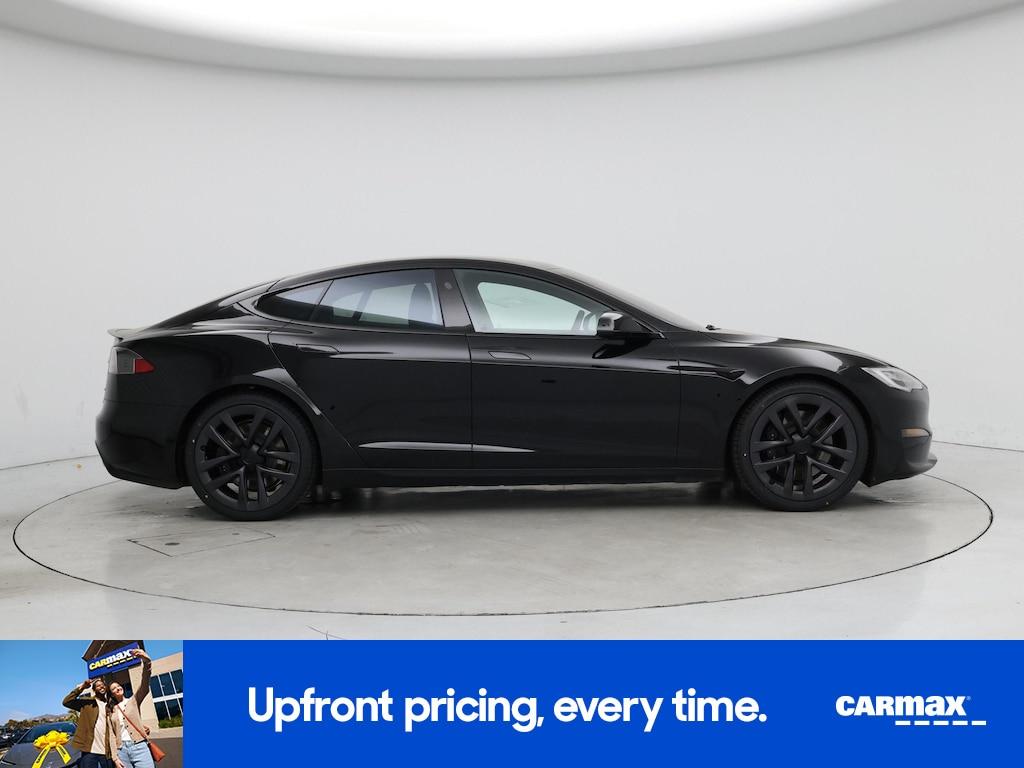 used 2021 Tesla Model S car, priced at $58,998