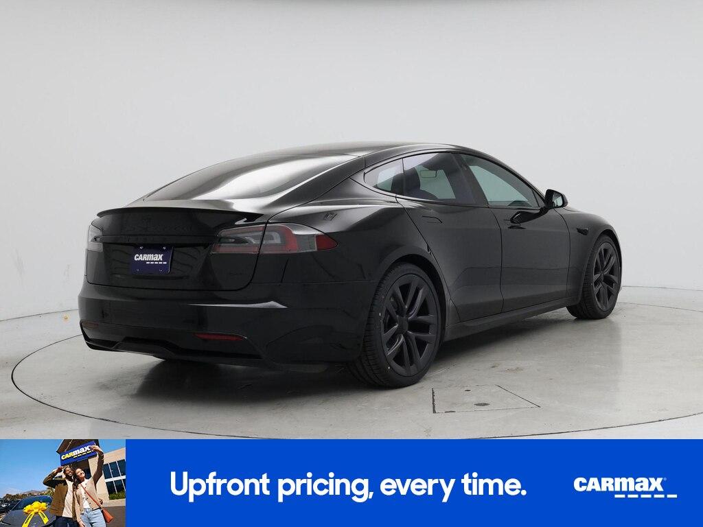 used 2021 Tesla Model S car, priced at $58,998