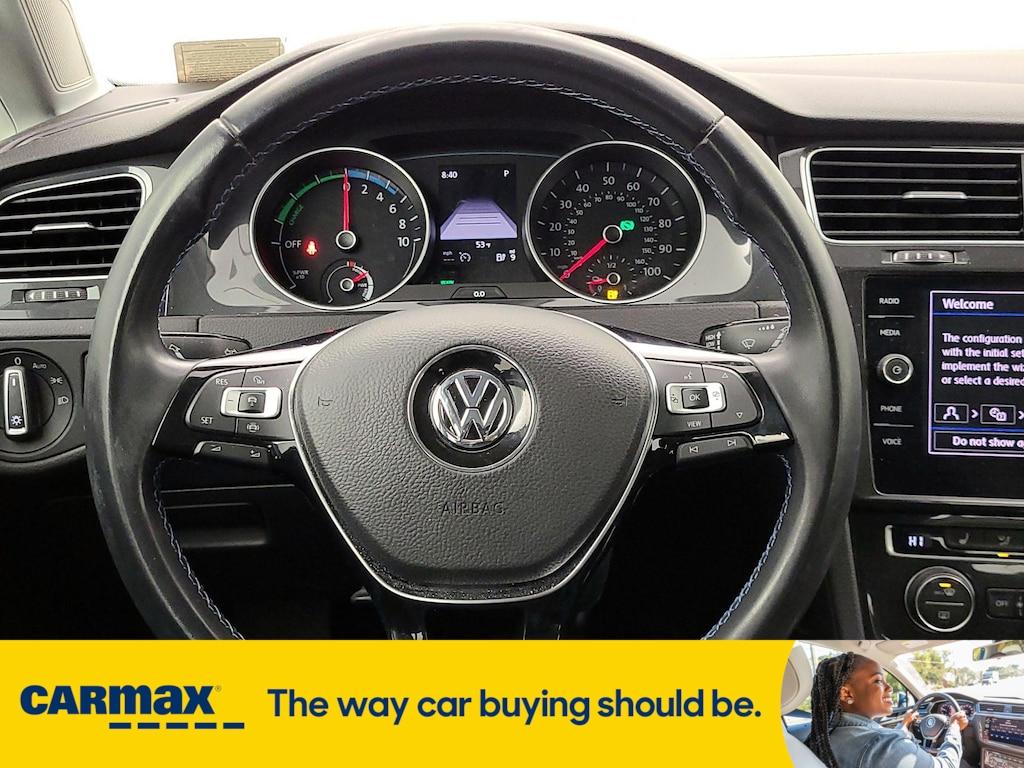 used 2019 Volkswagen e-Golf car, priced at $17,998