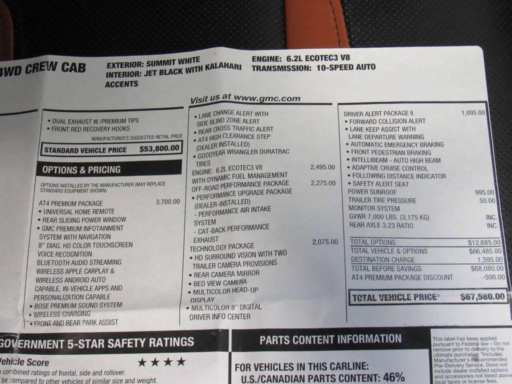 used 2021 GMC Sierra 1500 car, priced at $37,995