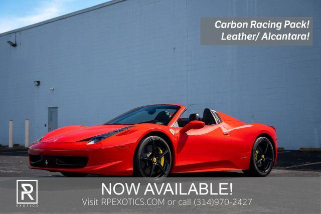 used 2013 Ferrari 458 Spider car, priced at $234,995