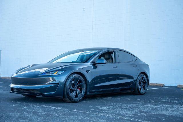 used 2024 Tesla Model 3 car, priced at $43,995