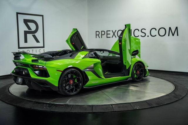 used 2021 Lamborghini Aventador SVJ car, priced at $879,995