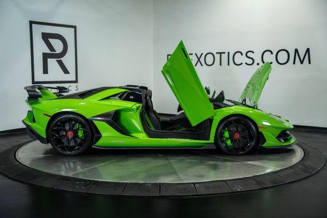 used 2021 Lamborghini Aventador SVJ car, priced at $879,995