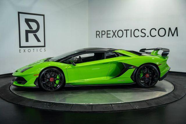 used 2021 Lamborghini Aventador SVJ car, priced at $879,995