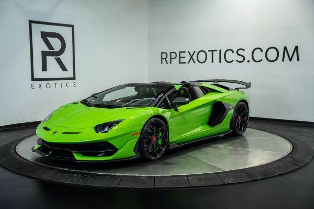 used 2021 Lamborghini Aventador SVJ car, priced at $879,995