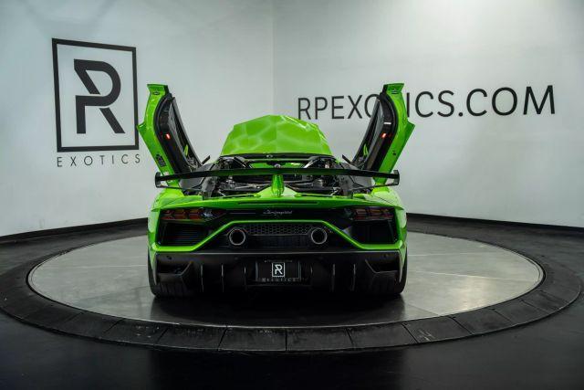 used 2021 Lamborghini Aventador SVJ car, priced at $879,995