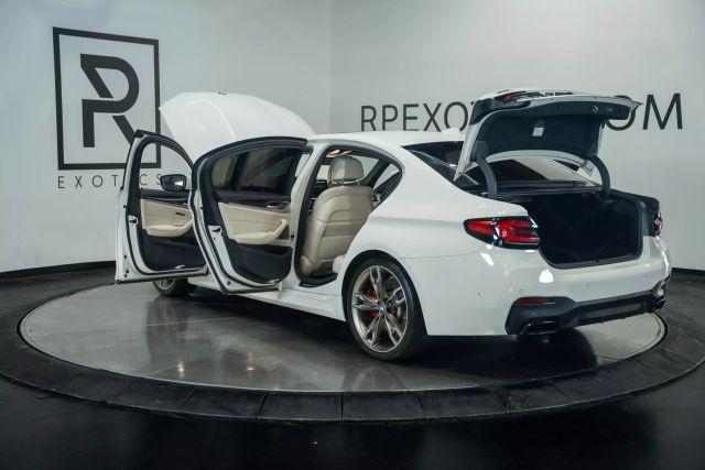 used 2022 BMW M550 car, priced at $53,495